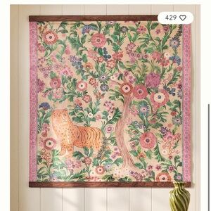 Anthropologie Noemie Tiger Paper Tapestry